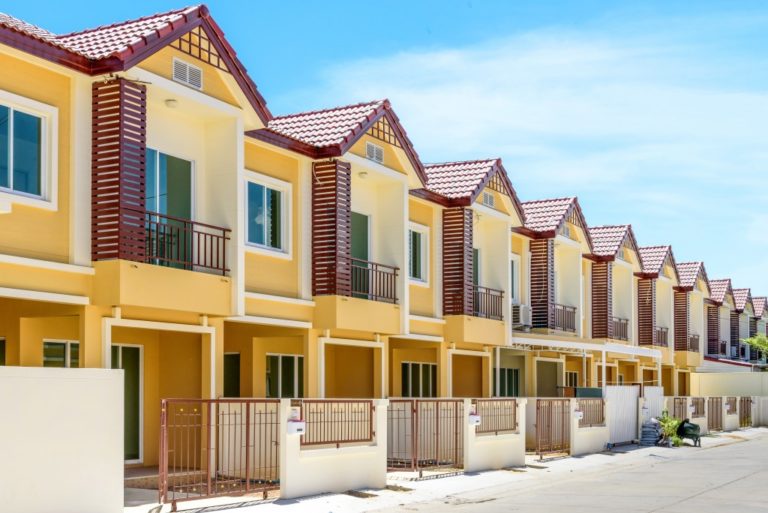 row of houses