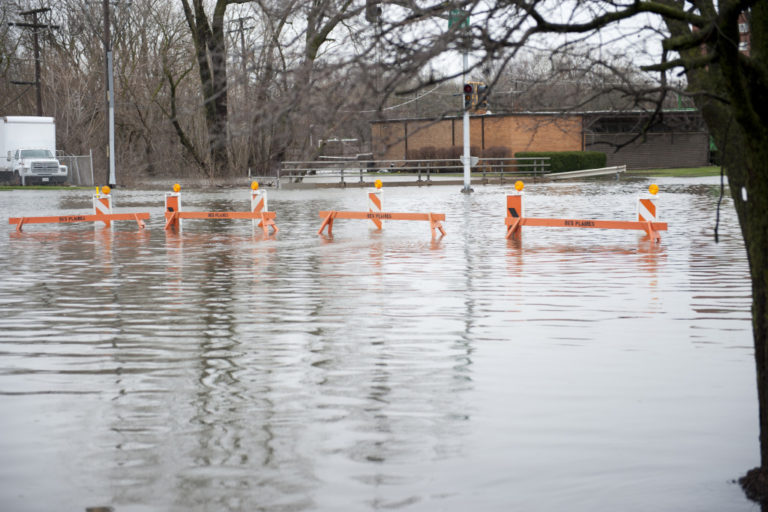 public park flooding