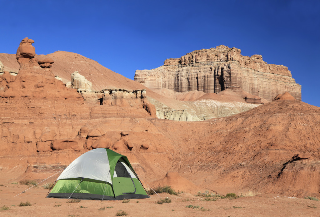 desert camping