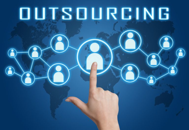 business outsourcing concept