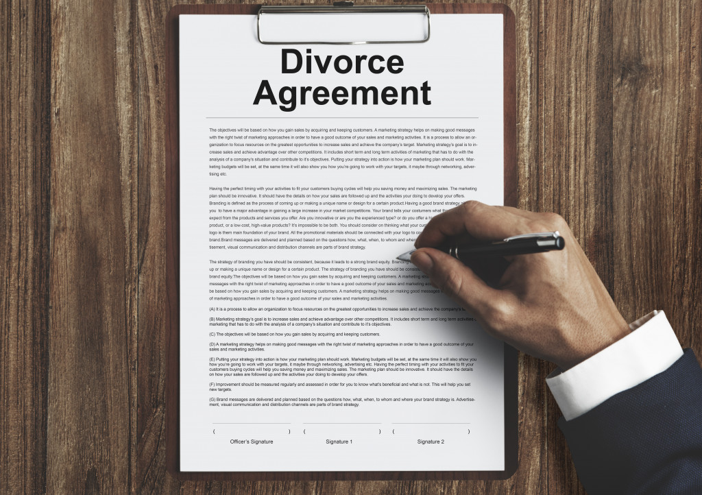 divorce contract